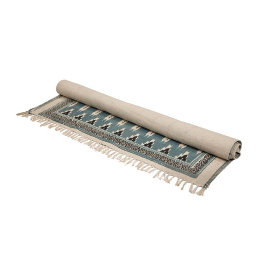 Printed Durries Modern Design Carpet Rugs For Home Bedroom Bedroom 4x6 Ft - Image 4
