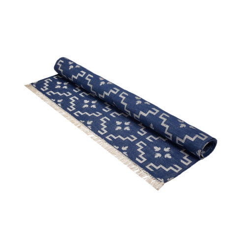 Fancy Jaipuri Cotton Dhurries Hand Made Design Premium Quality For Home 4x6 Ft - Image 3