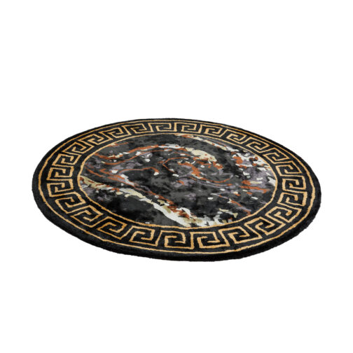 Hand Tufted Round Brand Design Rugs 6 Ft in Diameter - Image 2