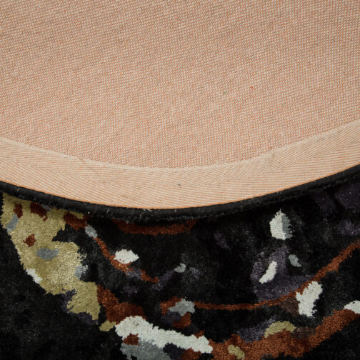 Hand Tufted Round Brand Design Rugs 6 Ft in Diameter - Image 3