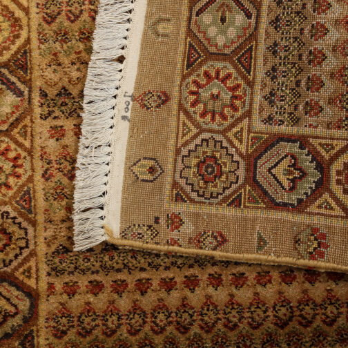 Hand Knotted Persian Design Carpet Rugs 3x5 Ft Gold - Image 3