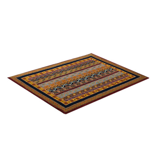 Hand Knotted Lori Buff Design Rugs 2.5x5 Ft Multi Color - Image 2