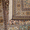 Hand Made Kashmiri Silk Traditional Design Carpet  For Home 3x5 Ft Red - Image 3
