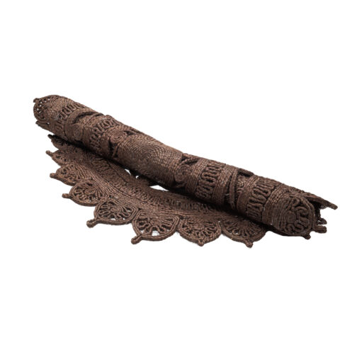 Jute Made Traditional Design Carpet  For Bedroom 5x5 Ft Round - Image 4