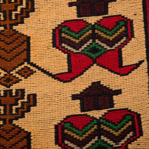 Afghani Kilim Durries Hand Made Traditional Premium Design 2.3x8.0 Ft - Image 4