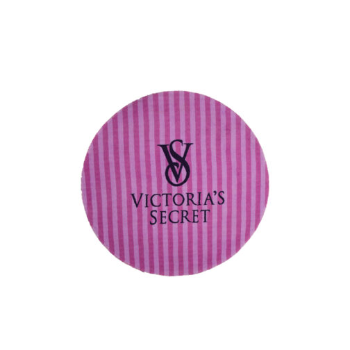 Hand Tufted Round Brand Design Carpet 4 Ft in Diameter Pink