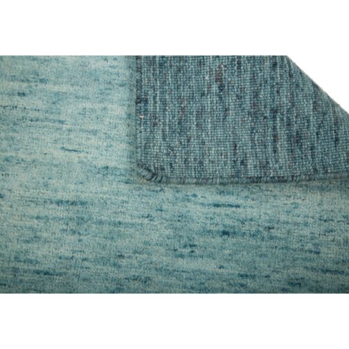 Handloom Knotted Hand Made Modern Carpet Rugs For Home 2x3 Ft Lite Blue - Image 2