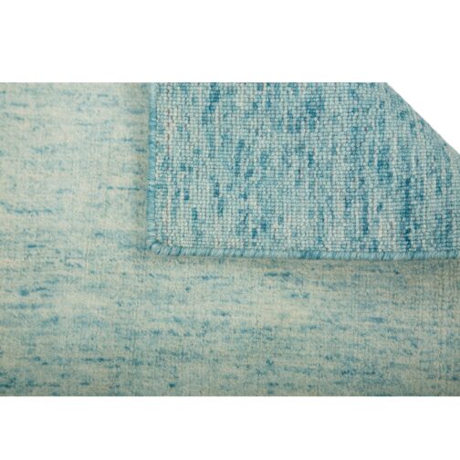 Handloom Knotted Hand Made Modern Carpet Rugs For Home Living Room 2x3 Ft Lite Blue - Image 2