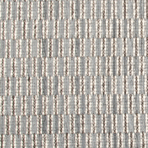 Handwoven Woolen Jakart Rugs Carpet For Home Living Room 5.6x8 Ft Grey - Image 2