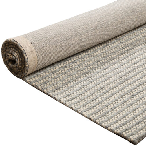 Handwoven Woolen Jakart Rugs Carpet For Home 5.6x8 Ft Cream - Image 3
