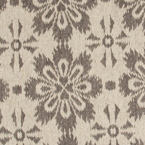 Handwoven Woolen Jakart Rugs Carpet For Living Room 5.6x8 Ft Brown - Image 2