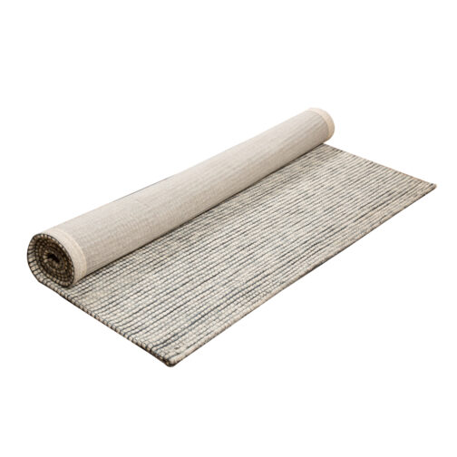 Handwoven Woolen Jakart Rugs Carpet For Bedroom 5.6x8 Ft Cream - Image 4