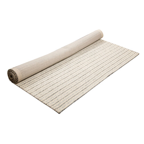 Handwoven Woolen Jakart Rugs Carpet For Bedroom 5.6x8 Ft Ivory - Image 4