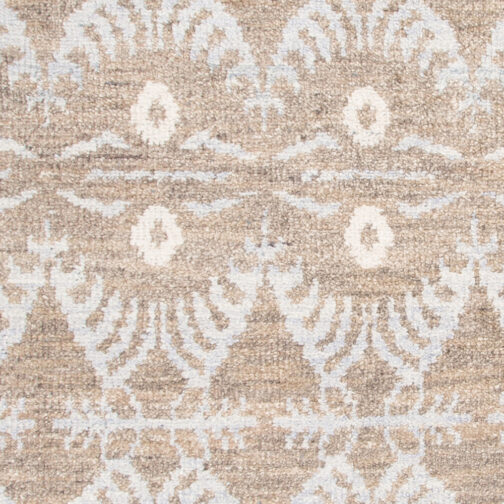 Hand Knotted Moroccan Modern Design Carpet Rugs For Home 5.6x8 Ft Grey - Image 2