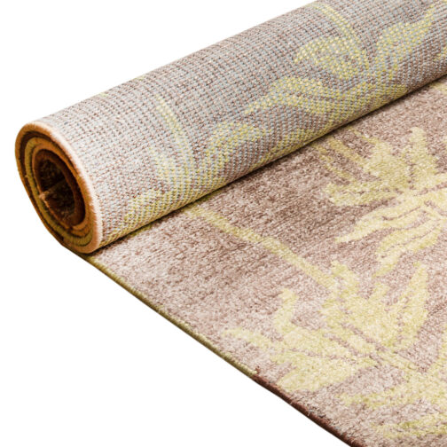 Hand Knotted Moroccan Modern Design Carpet Rugs For Home 5.6x8 Ft Purple - Image 3