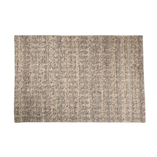 Handwoven Woolen Jakart Rugs Carpet For Home Living Room 5.6x8 Ft Grey