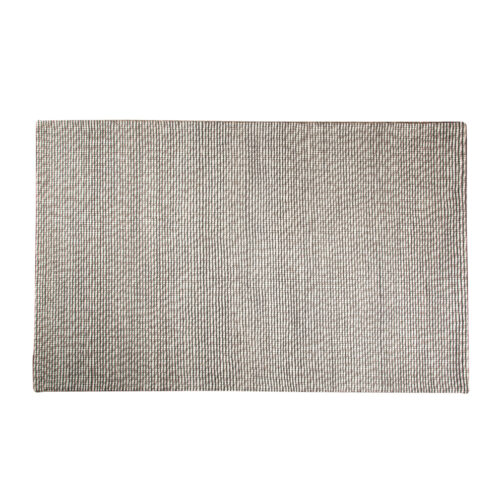 Handwoven Woolen Jakart Rugs Carpet For Living Room 5.6x8 Ft Beige