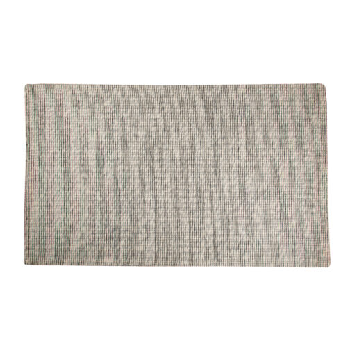 Handwoven Woolen Jakart Rugs Carpet For Bedroom 5.6x8 Ft Cream