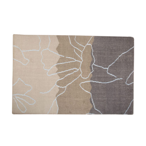 Hand Knotted Moroccan Design Carpet Rugs For Home Bedroom 5.6x8 Ft Grey