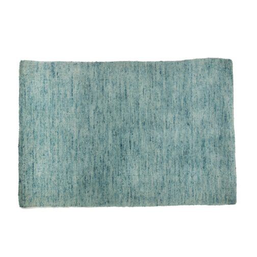 Handloom Knotted Hand Made Modern Carpet Rugs For Home 2x3 Ft Lite Blue
