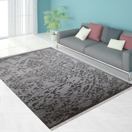 Hand Knotted Moroccan Design Carpet For Living Room, Hotels, High Traffic Area Rugs