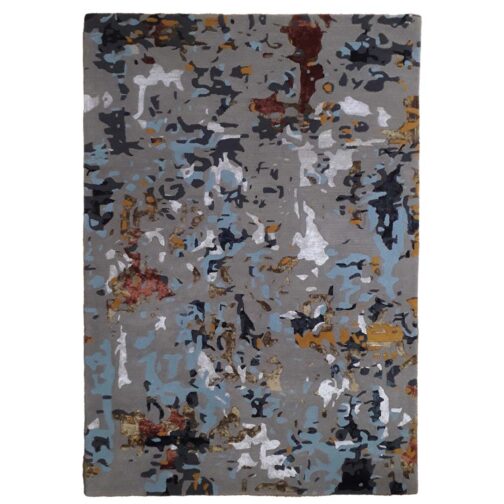 Hand Tufted Modern Design Wool Viscose Carpet For Home, Hotels, High Traffic Area Rugs - Image 4
