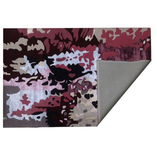 Hand Tufted Modern Design Wool Viscose Carpet For Home, Hotels, High Traffic Area Rugs - Image 2