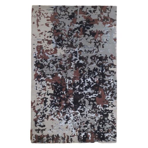 Hand Tufted Modern Design Wool Viscose Carpet For Home, Hotels, High Traffic Area Rugs - Image 4
