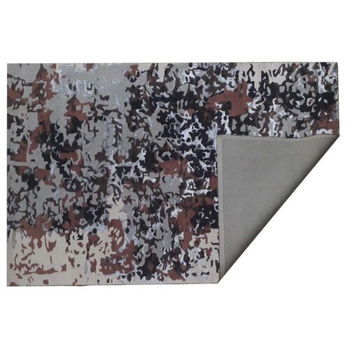 Hand Tufted Modern Design Wool Viscose Carpet For Home, Hotels, High Traffic Area Rugs - Image 3