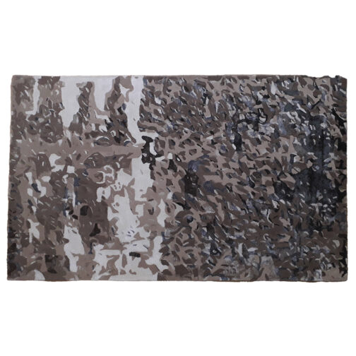 Hand Tufted Modern Design Wool Viscose Carpet For Home, Hotels, High Traffic Area Rugs - Image 3