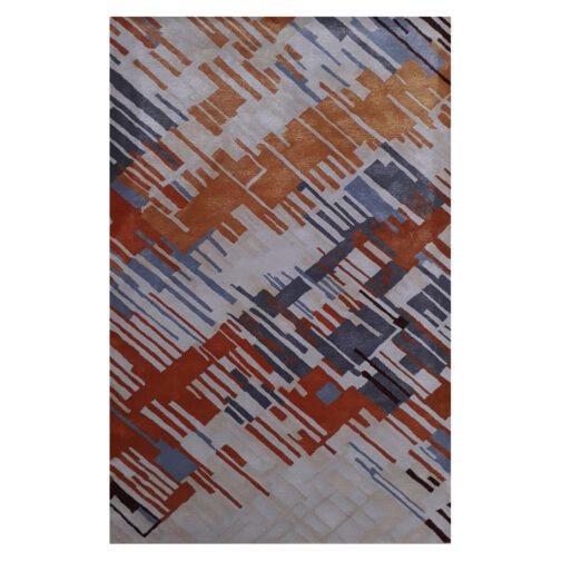 Hand Tufted Modern Design Wool Viscose Carpet For Home, Hotels, High Traffic Area Rugs - Image 4