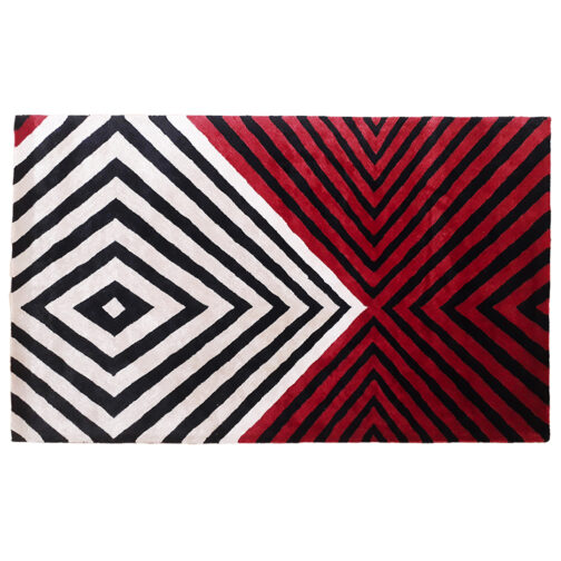 Hand Tufted Modern Design Wool Viscose Carpet For Home, Hotels, High Traffic Area Rugs - Image 3