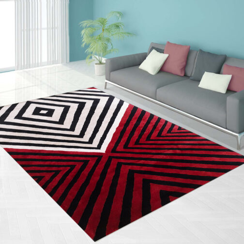 Hand Tufted Modern Design Wool Viscose Carpet For Home, Hotels, High Traffic Area Rugs