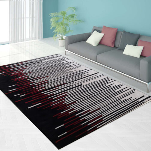 Hand Tufted Modern Design Wool Viscose Carpet For Home, Hotels, High Traffic Area Rugs