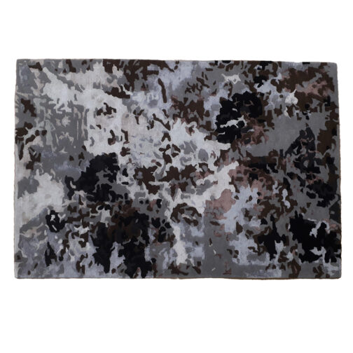 Hand Tufted Modern Design Wool Viscose Carpet For Home, Hotels, High Traffic Area Rugs - Image 4