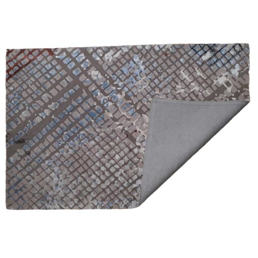 Hand Tufted Modern Design Wool Viscose Carpet For Home, Hotels, High Traffic Area Rugs - Image 4