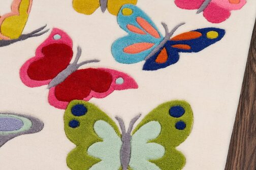 Handmade Tufted Rugs, Export Quality Hand Tufted Wool Carpet for Living Room 3 - Image 3