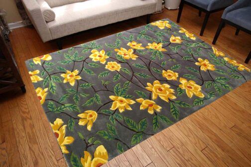 Handmade Tufted Rugs, Premium Quality Wool Carpet for Living Room M77 - Image 2