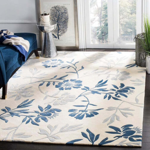 Handmade Tufted Rugs, Export Quality Hand Tufted Wool Carpet for Living Room 7