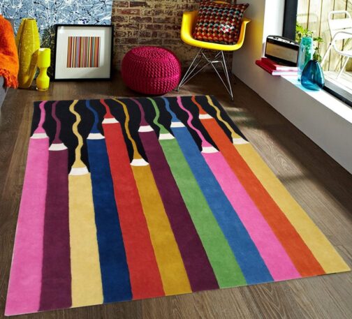 Handmade Tufted Rugs, Export Quality Hand Tufted Wool Carpet for Living Room