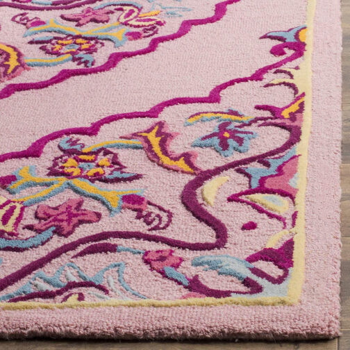 Handmade Tufted Rugs, Premium Quality Floral Wool Rug for Living Room CT02 - Image 2