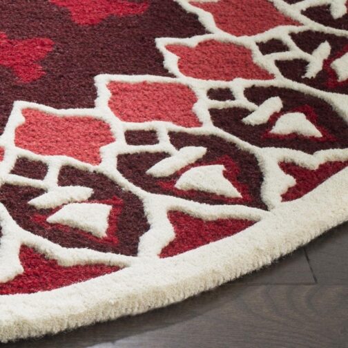 Handmade Tufted Rugs, Premium Quality Round Wool Rug for Living Room RR22 - Image 4