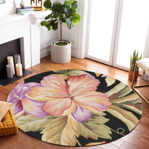 Handmade Tufted Rugs, Premium Quality Round Wool Rug for Living Room RR20 - Image 2