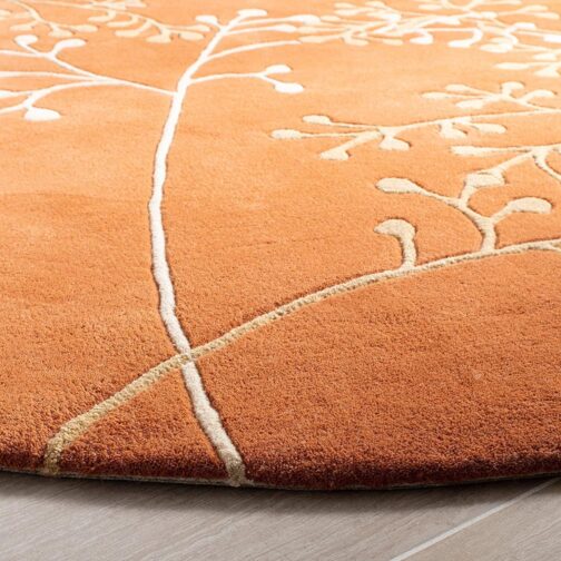 Handmade Tufted Rugs, Premium Quality Round Wool Rug for Living Room RR52 - Image 3