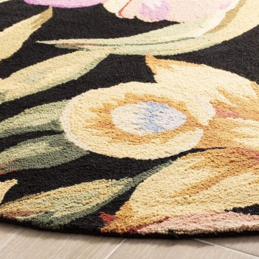 Handmade Tufted Rugs, Premium Quality Round Wool Rug for Living Room RR20 - Image 3