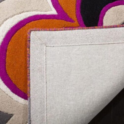 Handmade Tufted Rugs, Premium Quality Round Wool Rug for Living Room RR28 - Image 4