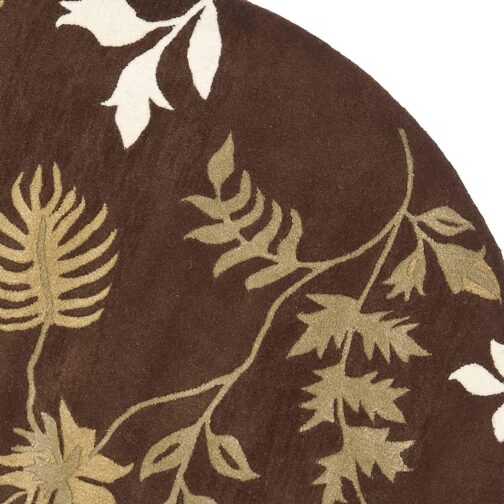 Handmade Tufted Rugs, Premium Quality Round Wool Rug for Living Room RR57 - Image 3