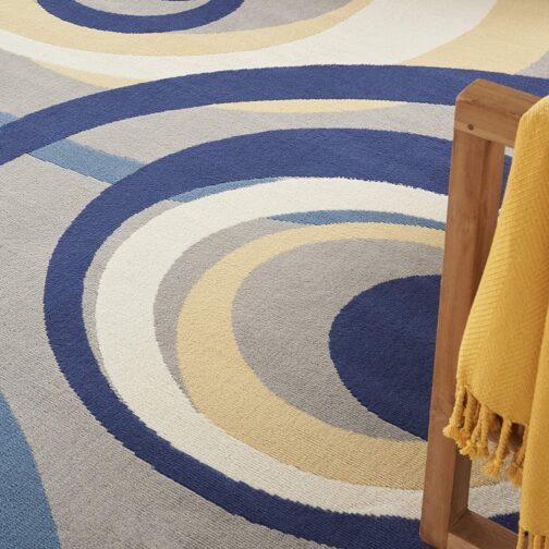 Handmade Tufted Rugs, Premium Quality Round Wool Rug for Living Room RR44 - Image 3