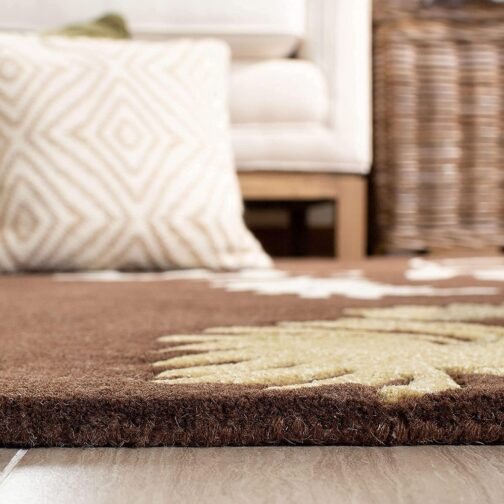 Handmade Tufted Rugs, Premium Quality Round Wool Rug for Living Room RR57 - Image 4