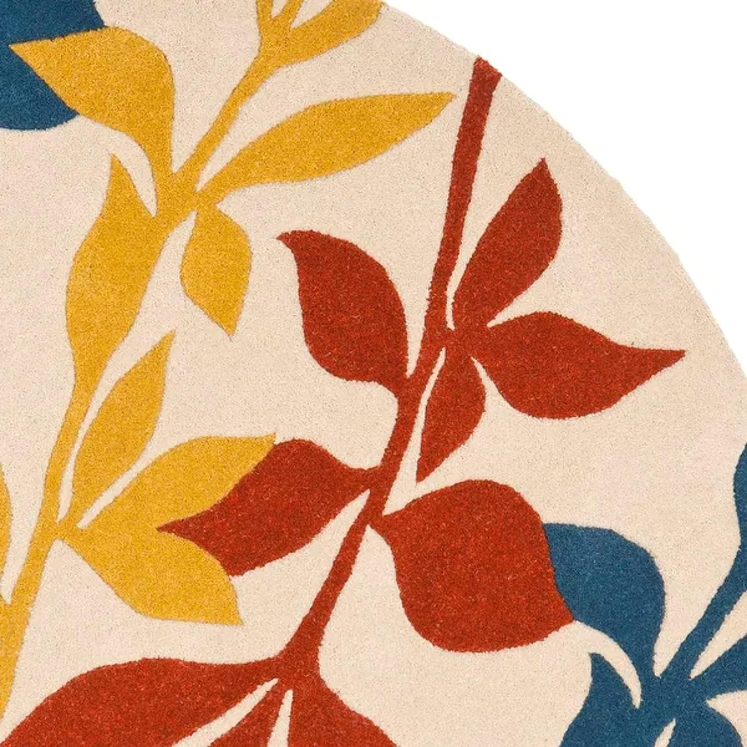 Handmade Tufted Rugs, Premium Quality Round Wool Rug for Living Room RR05 - Image 2